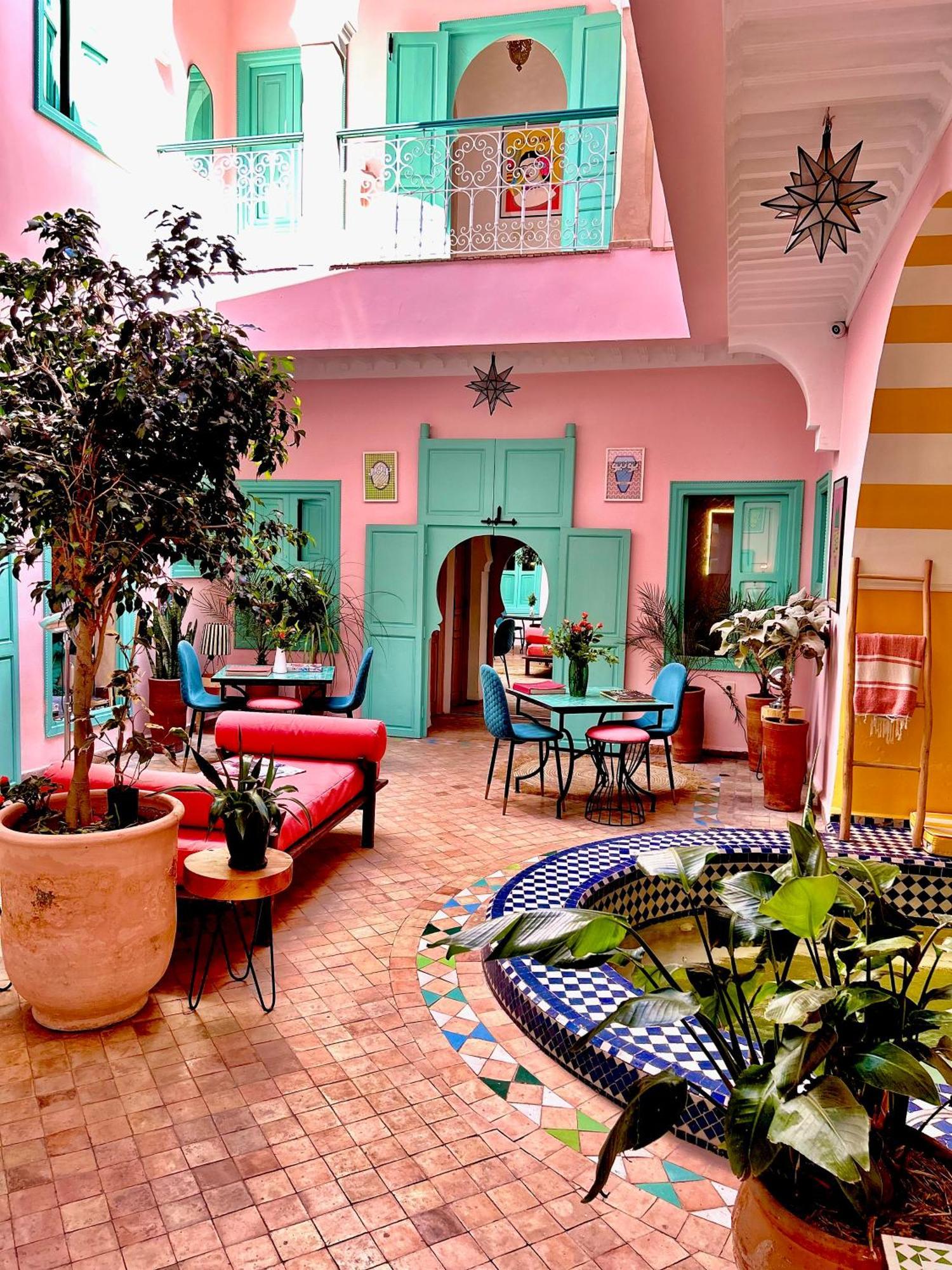 Riad Lauriers Blancs Марракеш Экстерьер фото